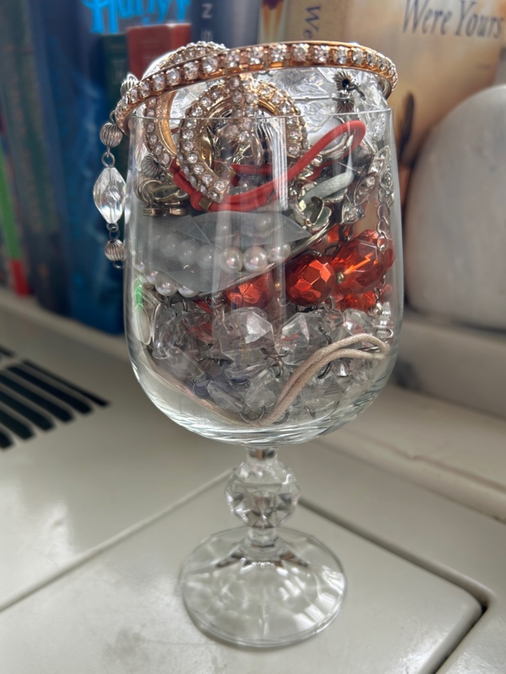UPDATED Mystery Jewelry Jar - Feminine / Vintage /Modern / Bold / Avant Garde - Picture 4 of 5